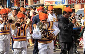 Playing in the band