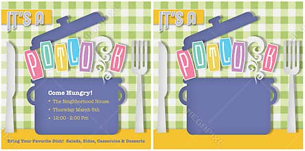 Potluck Invitation