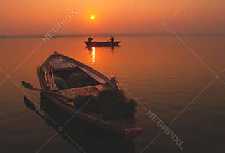 Sunset at Ganges