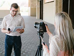 Anchorman news journalism mass media tv