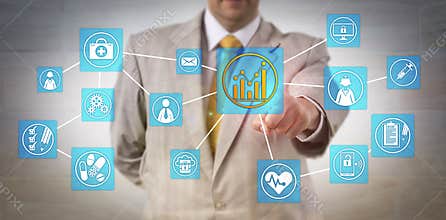 Faceless Manager Enacting Health Administration