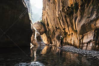 Amazing view of Goynuk canyon