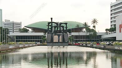 Parliament Building of Indonesia.