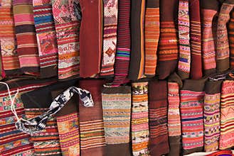 Traditional Andean tapestry.