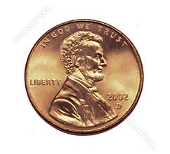 Penny close-up