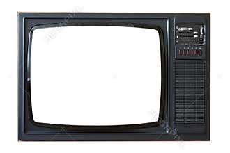 Old TV set