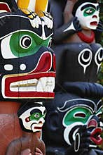 totem poles
