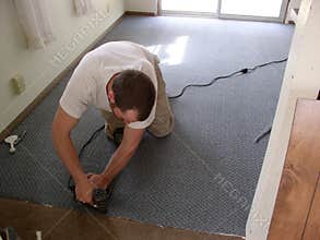 Carpet installer