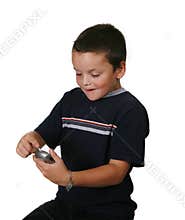 Child Checking Blood Sugar Levels