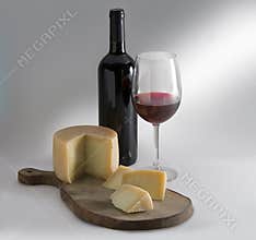 Cheese and wine