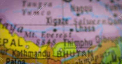 World map with Bangladesh country map