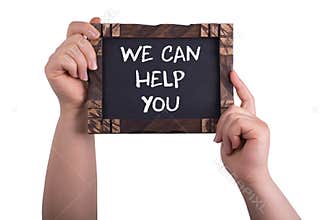 We can help you