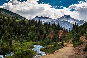 Colorado Mountains and friver