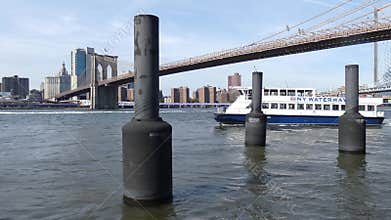 Brooklyn Bridge and Manhattan Skyline