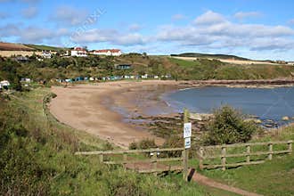 Coldingham Bay, Berwickshire Coastal path, Scotland