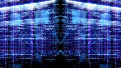 Technology Interface Abstract Data Digital Screen