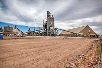 Concrete Manufacturing plant in Arizona High Desert