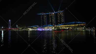 Singapore laser show