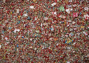 The Market Theater Gum Wall, Pike Place Market, Seattle, Washington