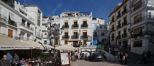 Competa, the Andalusian village in the Malaga Province