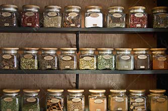 Spices in Jars