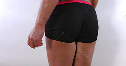 Musculed abdomen and bottom