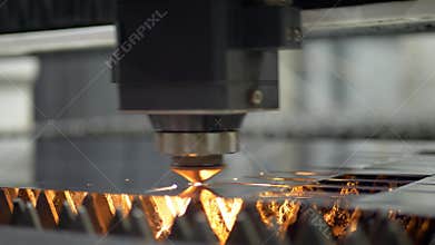 CNC Laser cutting of metal