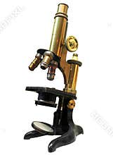 Vintage microscope
