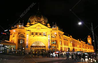Flinders Station Melbourne Australia