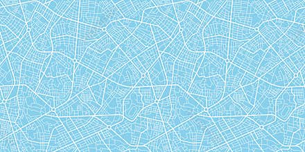 Urban vector city map seamless texture
