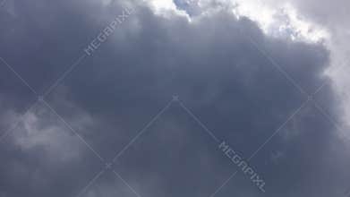 Tropical Stormy Weather Cloudscape Time Lapse