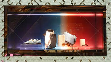 Fashion and Accessories in showcase