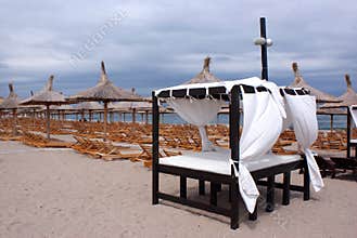 Canopy on beach