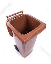 Recycling isolated bin for biodegradable waste