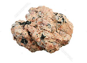 Granite rock macro