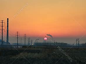Sunrise in ChangChun