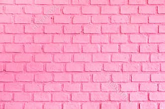 Pastel pink ordered brick wall texture background,backdrop for lady or woman concept