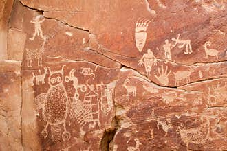 Ancient Indian Petroglyph