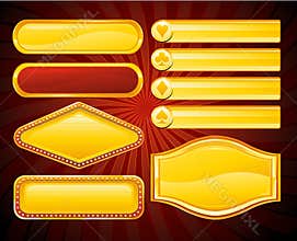 Casino banner sign