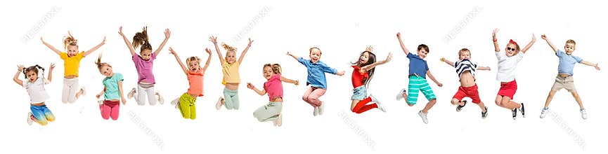 The kids dance school, ballet, hiphop, street, funky and modern dancers