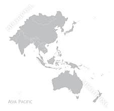 Map of Asia Pacific