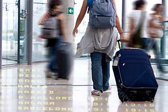Students at the Airport