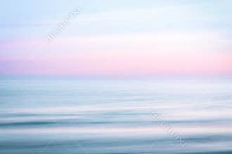 Abstract sunrise sky and ocean nature background