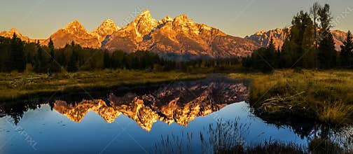 Sunrise Schwabacher Landing.