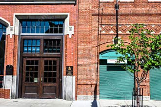 Entranceway to Fenway Park, Boston, MA