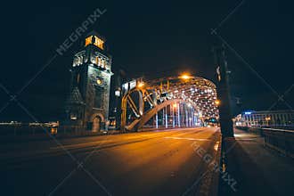 Peter The Great Bridge, Saint-Petersburg, Russia