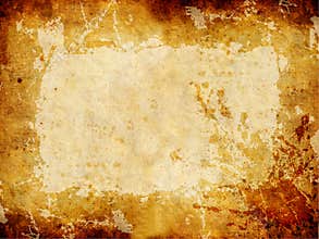 Golden Grunge Texture.