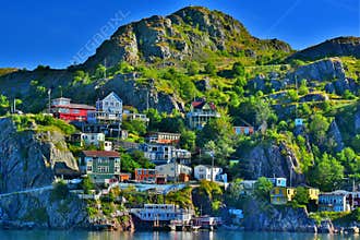 The Battery, St John`s, Newfoundland, Canada