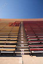 College football stands