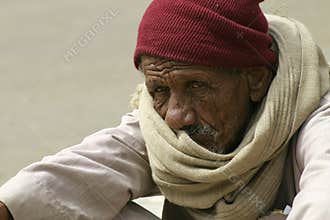 Portrait of old man